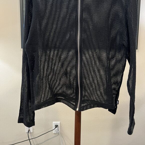 Stussy (Japan) - Sheer Mesh Zip Up (#1140287) - Black - Picture 5 of 6